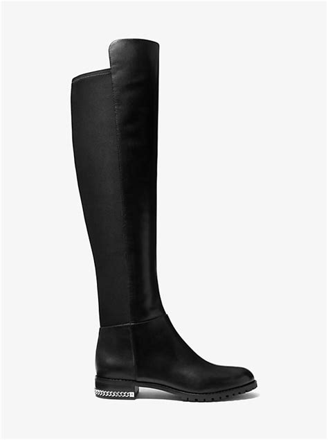 Sabrina Stretch Leather Boot 